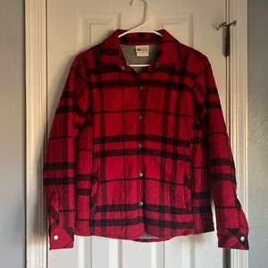 Dickies Women’s Red Plaid Shacket